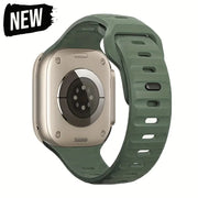 Soft Silicone Strap For Apple Watch Band Ultra 49mm 44mm 45mm 42mm 41mm 42mm 38mm Sport Watchband IWatch Serise 9 8 7 6 Bracelet