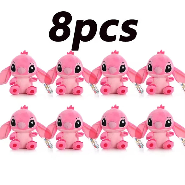 New Disney Cartoon Stitch Angel Scrump Plush Dolls Anime Toys Lilo & Stitch Stich Plush Stuffed Toys Children Birthday Gifts