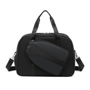 Pickleball Bag Large Capacity Wet-Dry Separation Racquet Paddle Storage Bag For Women Pickleball Handbag With Shoe Compartment
