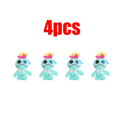 New Disney Cartoon Stitch Angel Scrump Plush Dolls Anime Toys Lilo & Stitch Stich Plush Stuffed Toys Children Birthday Gifts