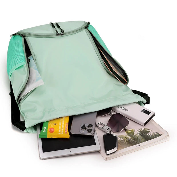 Sport Gym Bag Backpack Women Camping Football Basketball New Nylon Waterproof Backpack Large Female Weekend Travel Backpacks