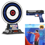 CSTAG AI Target Shooting Competition Laser Pistol Set Intelligent Scoring Game Indoor Outdoor Sports Game Kids Boys Toy Gift