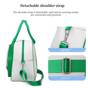 Pickleball Bag Large Capacity Wet-Dry Separation Racquet Paddle Storage Bag For Women Pickleball Handbag With Shoe Compartment