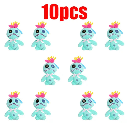 New Disney Cartoon Stitch Angel Scrump Plush Dolls Anime Toys Lilo & Stitch Stich Plush Stuffed Toys Children Birthday Gifts