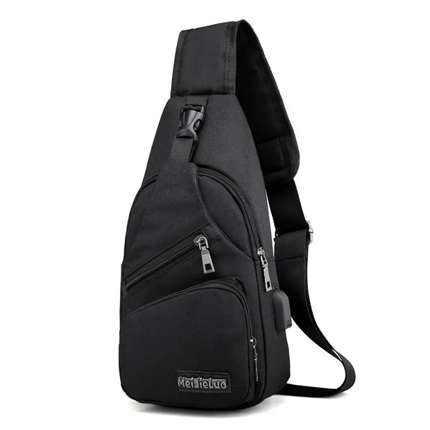 Clearance_Chest Bag Men's 2023 New Fashion, Business, Leisure, Shoulder Bag, Multi-Functional Outdoor Crossbody Bag_Continuous u