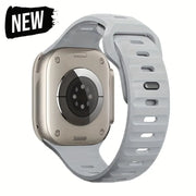 Soft Silicone Strap For Apple Watch Band Ultra 49mm 44mm 45mm 42mm 41mm 42mm 38mm Sport Watchband IWatch Serise 9 8 7 6 Bracelet