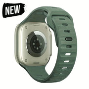 Soft Silicone Strap For Apple Watch Band Ultra 49mm 44mm 45mm 42mm 41mm 42mm 38mm Sport Watchband IWatch Serise 9 8 7 6 Bracelet