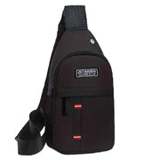 Men's and women's adjustable breast pockets, single-shoulder diagonal cross Oxford fabric breast pockets