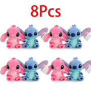 New Disney Cartoon Stitch Angel Scrump Plush Dolls Anime Toys Lilo & Stitch Stich Plush Stuffed Toys Children Birthday Gifts