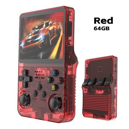 Open Source R36S Retro Handheld Video Game Console Linux System 3.5 Inch IPS Screen Portable Pocket Video Player 64GB 128G Games