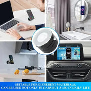 Magnetic Phone Holder Stand, Adjustable & Foldable, Strong Suction Cup, Vacuum Adsorption, Portable Multifunctional Mobile Phone