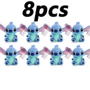 New Disney Cartoon Stitch Angel Scrump Plush Dolls Anime Toys Lilo & Stitch Stich Plush Stuffed Toys Children Birthday Gifts