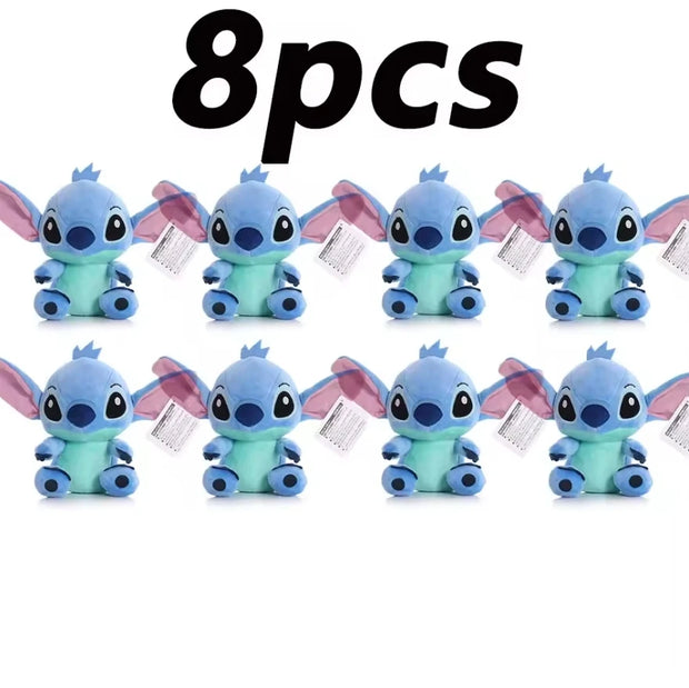 New Disney Cartoon Stitch Angel Scrump Plush Dolls Anime Toys Lilo & Stitch Stich Plush Stuffed Toys Children Birthday Gifts