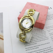 Light luxury fashion women's quartz watch, casual women's fashion bracelet watch, women's alloy watch can be customized