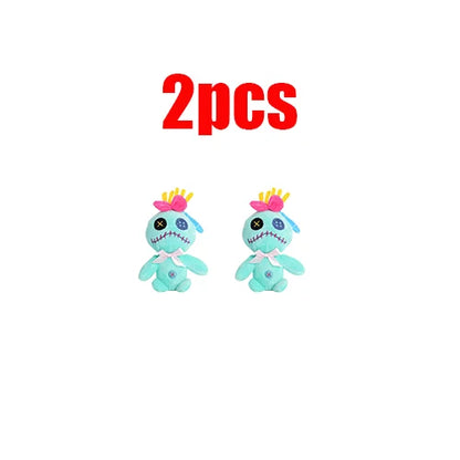 New Disney Cartoon Stitch Angel Scrump Plush Dolls Anime Toys Lilo & Stitch Stich Plush Stuffed Toys Children Birthday Gifts