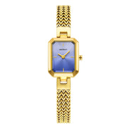 BERNY Gold Watch for Women Mini Square Exquisite Versatile Ladies Watch Luxury Fashion Jewelry Bracelet Wristwatch for Women