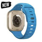 Soft Silicone Strap For Apple Watch Band Ultra 49mm 44mm 45mm 42mm 41mm 42mm 38mm Sport Watchband IWatch Serise 9 8 7 6 Bracelet