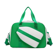 Pickleball Bag Large Capacity Wet-Dry Separation Racquet Paddle Storage Bag For Women Pickleball Handbag With Shoe Compartment