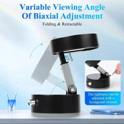 Magnetic Phone Holder Stand, Adjustable & Foldable, Strong Suction Cup, Vacuum Adsorption, Portable Multifunctional Mobile Phone