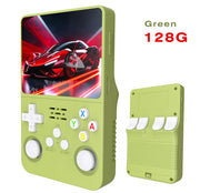 R36S Retro Handheld Video Game Console Linux System 3.5-inch IPS Screen Mini Portable Handheld Video Player 64GB 15000 Games
