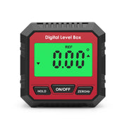 360 Degree Digital Angle Finder Level Box Protractor Bevel Ruler Gauge Inclinometer with Magnetic Based Backlight