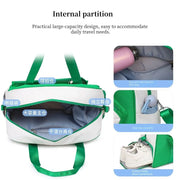 Pickleball Bag Large Capacity Wet-Dry Separation Racquet Paddle Storage Bag For Women Pickleball Handbag With Shoe Compartment