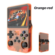 R36S Retro Handheld Video Game Console Linux System 3.5-inch IPS Screen Mini Portable Handheld Video Player 64GB 15000 Games