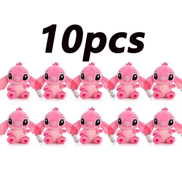 New Disney Cartoon Stitch Angel Scrump Plush Dolls Anime Toys Lilo & Stitch Stich Plush Stuffed Toys Children Birthday Gifts