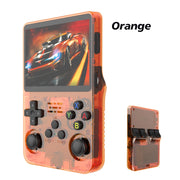 R36S Retro Handheld Video Game Console Linux System 3.5-inch IPS Screen Mini Portable Handheld Video Player 64GB 15000 Games