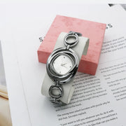 Light luxury fashion women's quartz watch, casual women's fashion bracelet watch, women's alloy watch can be customized