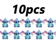 New Disney Cartoon Stitch Angel Scrump Plush Dolls Anime Toys Lilo & Stitch Stich Plush Stuffed Toys Children Birthday Gifts