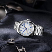 Luxury NH35 Movt 41mm Man Sport Automatic Relogio Masculino Mechanical Wristwatch Sapphire Steel Band Men's Watch.