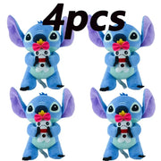 New Disney Cartoon Stitch Angel Scrump Plush Dolls Anime Toys Lilo & Stitch Stich Plush Stuffed Toys Children Birthday Gifts